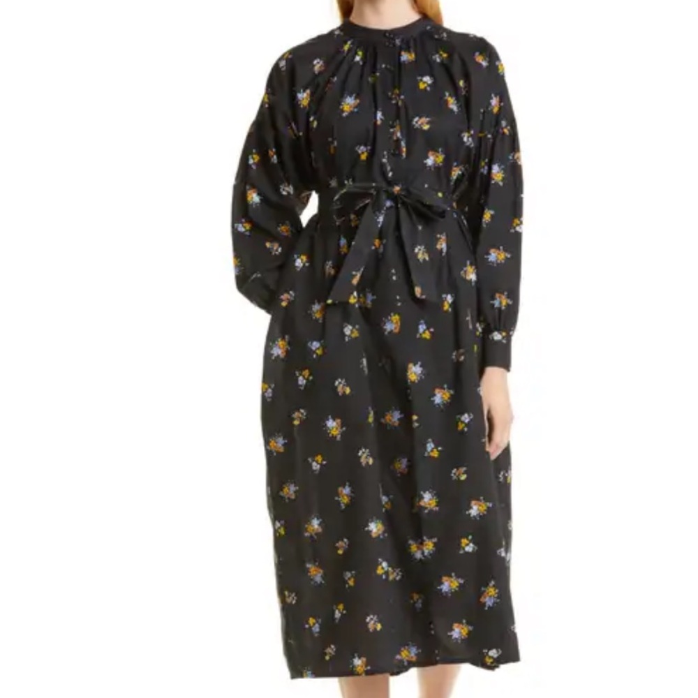 baum und pferdgarten Abilene Floral Garden Oversized Shift dress